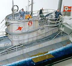 VIIｃ型Uボートの司令塔
