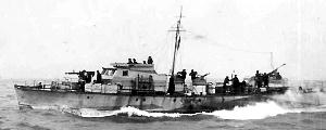フェアマイル型高速魚雷艇「ロング」のちに掃海駆逐艦