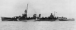 英国D型軽巡洋艦ダーバン