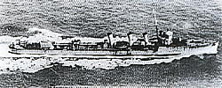 アドミラリティMクラス駆逐艦 HMSペイズリー号