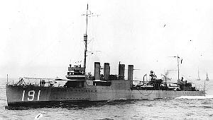合衆国駆逐艦「メイソン」のちに英国駆逐艦「ブロードウォーター」