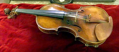 「カノン」　ジュゼッペ・デル・ジェス作、パガニーニ愛用のヴァイオリン